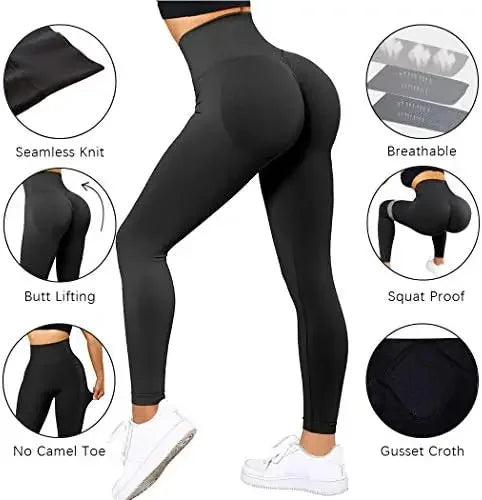 High-Waist Seamless Fitness Leggings™
