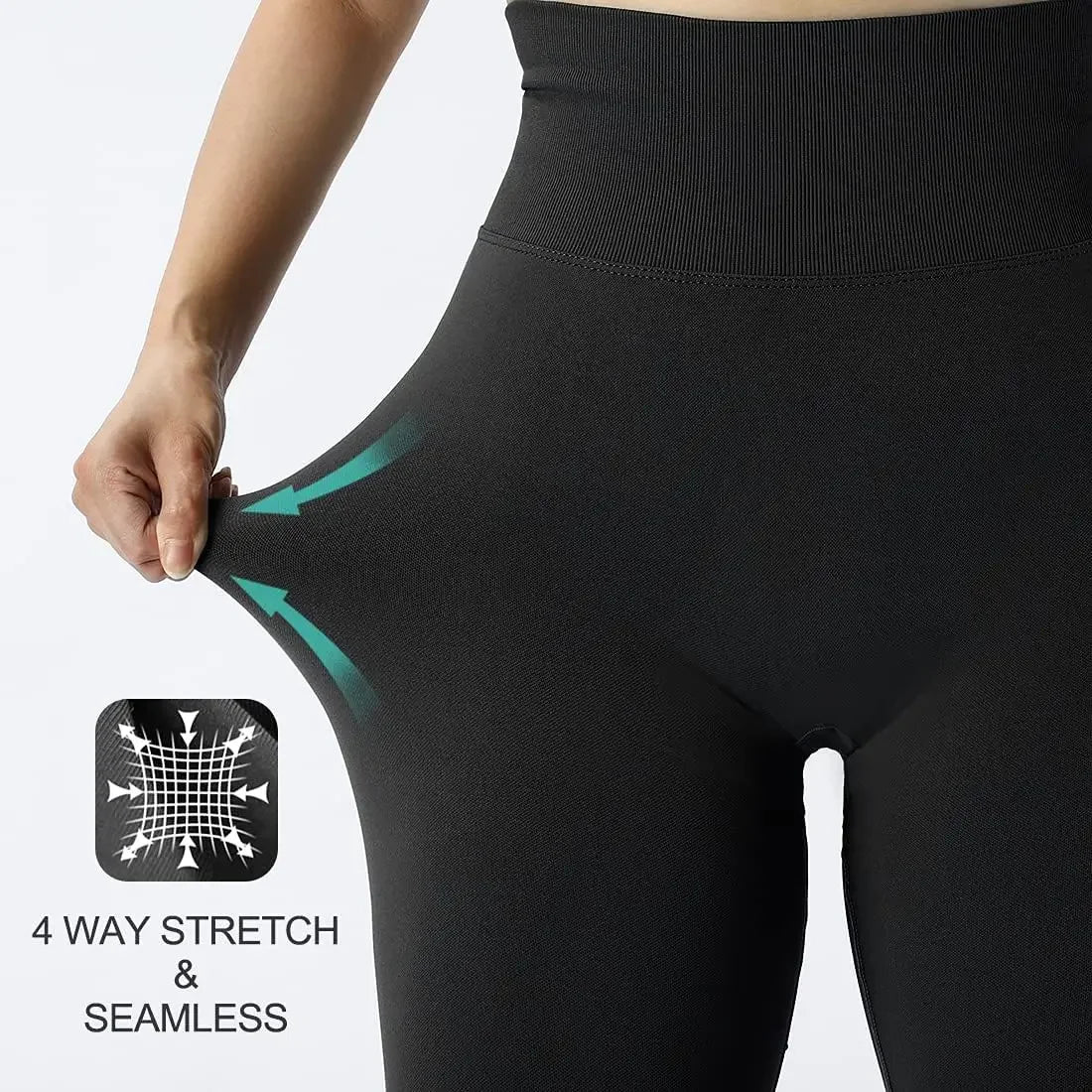 High-Waist Seamless Fitness Leggings™