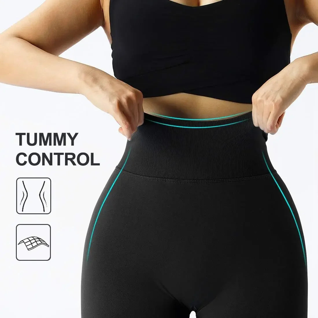 High-Waist Seamless Fitness Leggings™